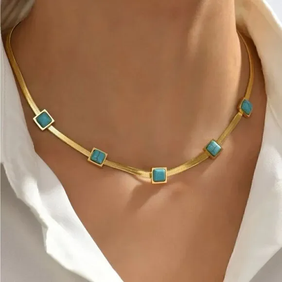 Bohemian necklace N69 - Picture 3 of 6